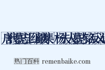 唐代墓志汇编续集·杨夫人墓志铭反义词是什么意思的图片